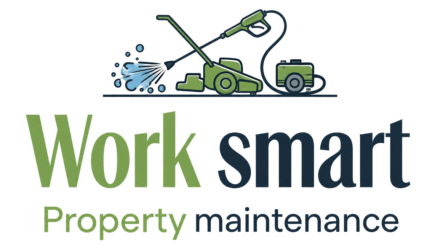 work smart exterior maintenance logo upscaled transparent